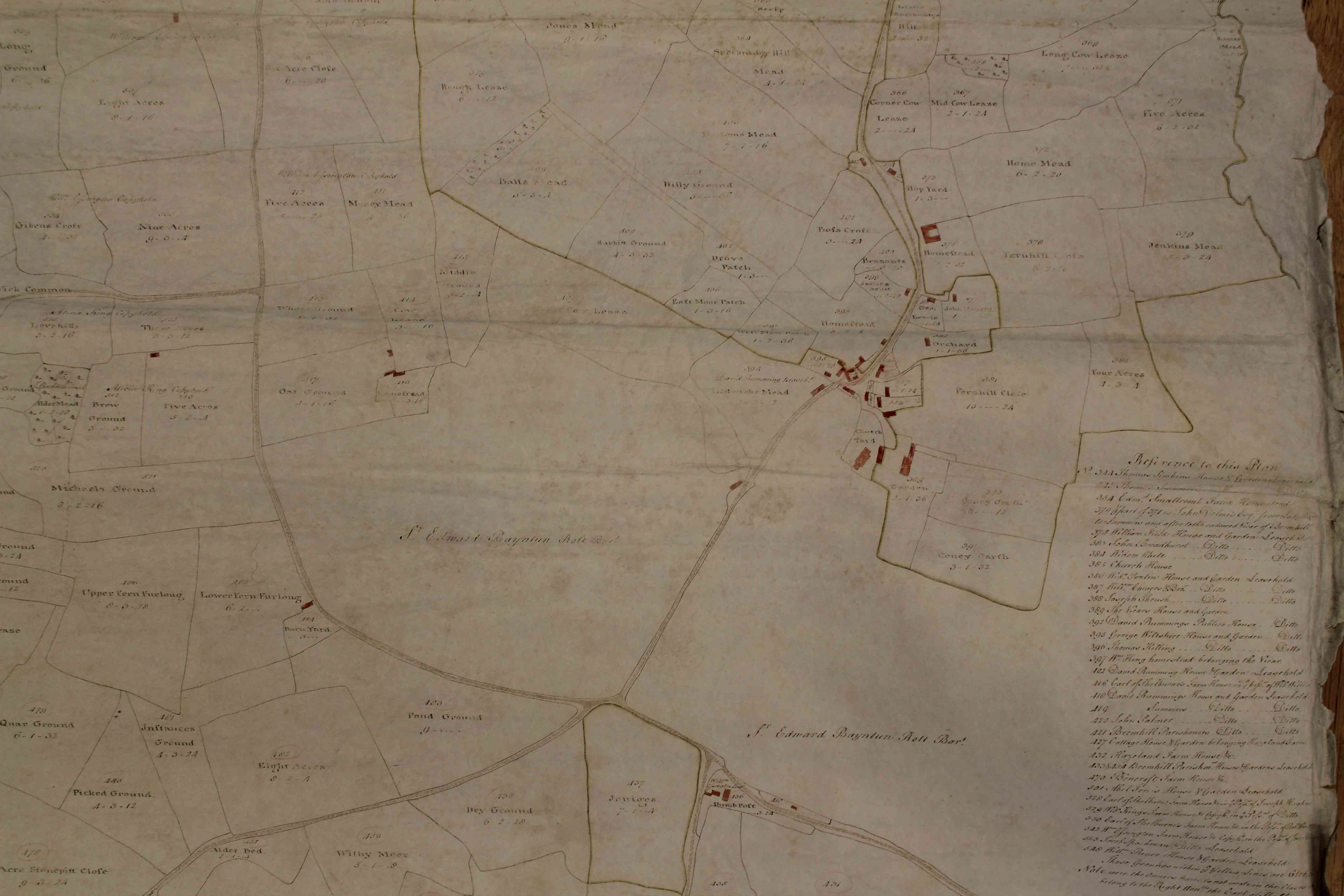 Bremhill Enclosure Award - small